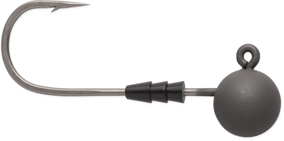 VMC - Tungsten Swimbait Jighead - 1/2OZ #2/0 - Matte Grey