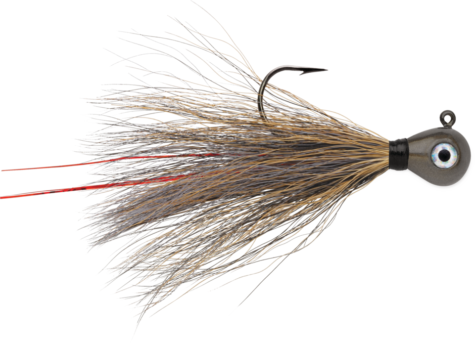VMC - BKJ Bucktail Jig - 1/32OZ - Smoke
