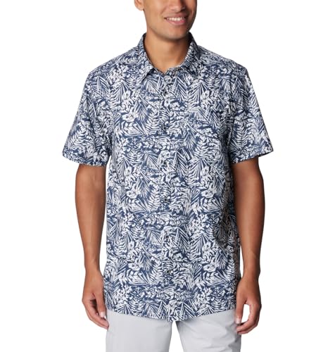 Columbia PFG Super Slack Tide Kona Print Camp Shirt for Men