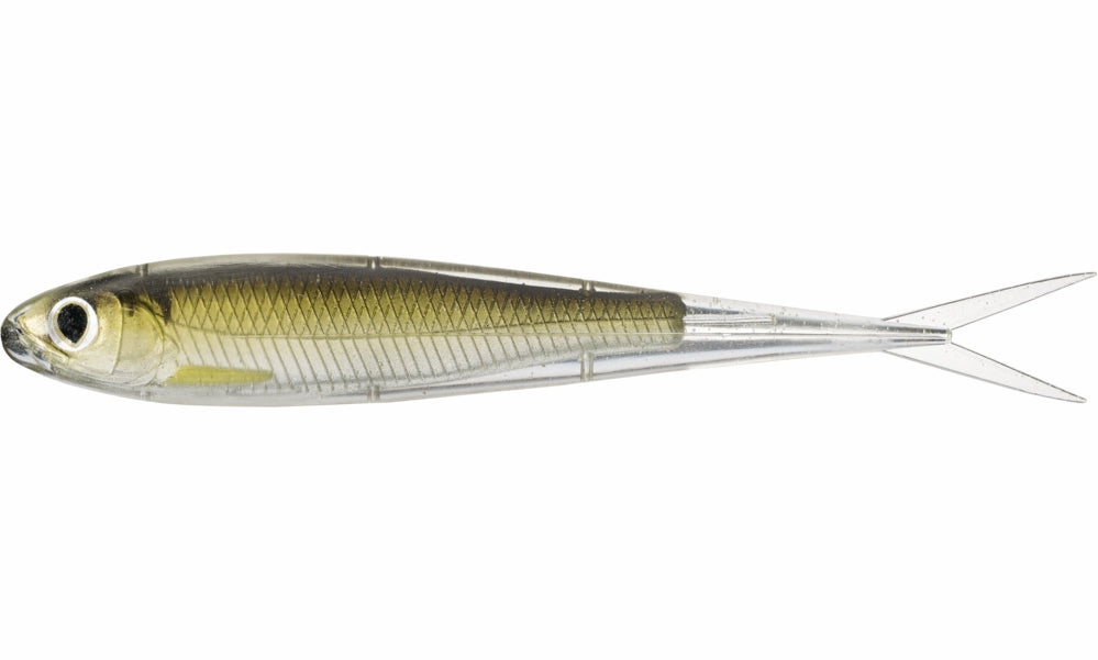 LIVETARGET Twitch Minnow - 4-1/2in - Silver/Brown