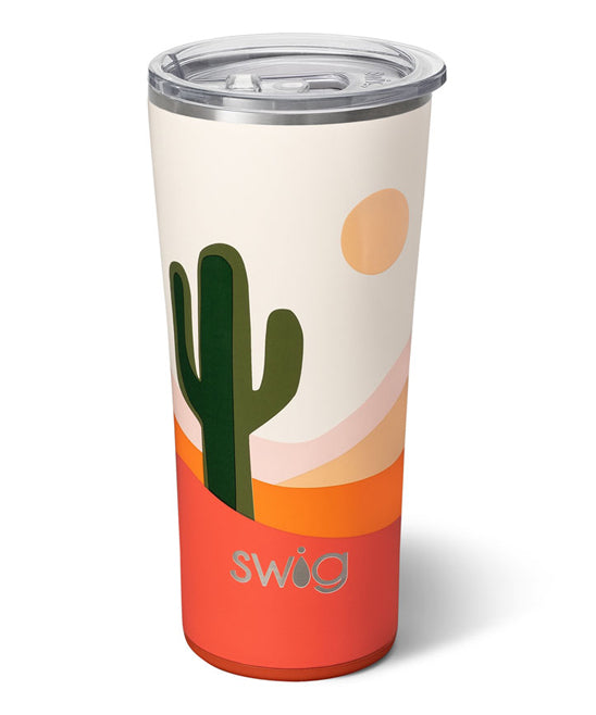 Swig Life 22oz Tumbler | Insulated Stainless Steel Travel Tumbler | Boho Desert