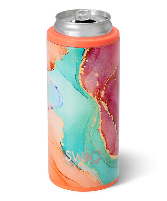 Swig Life Women's Bottle Sleeves Dreamsicle - Mint & Orange Dreamsicle Skinny Can Cooler