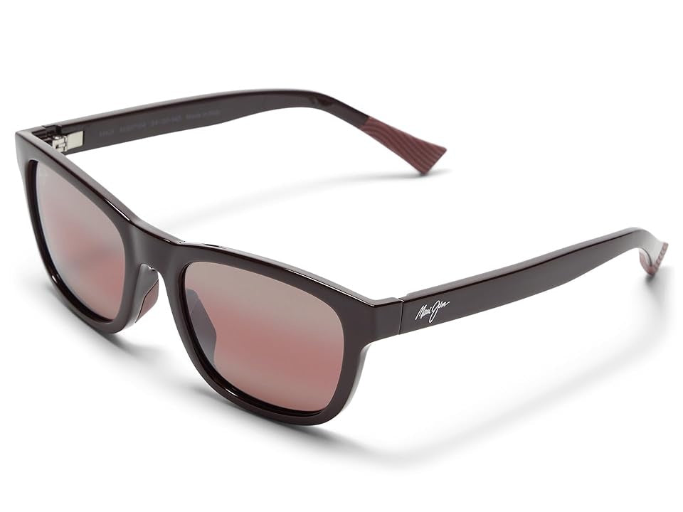 Maui Jim Kapi'i Polarised Sunglasses - Shiny Red & Maui Rose - O/S