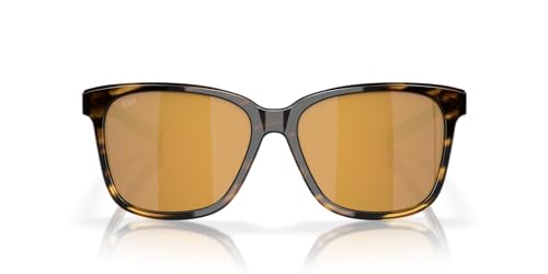 Costa Del Mar Women's May Polarized Sunglasses Tortoise/Gold Mirror