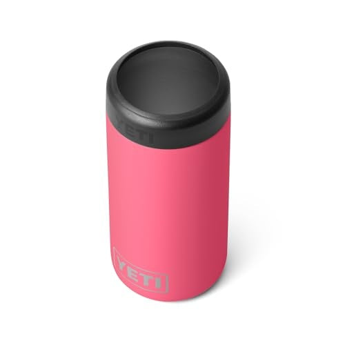 Yeti Rambler Colster 12oz Slim Can Cooler, Tropical Pink