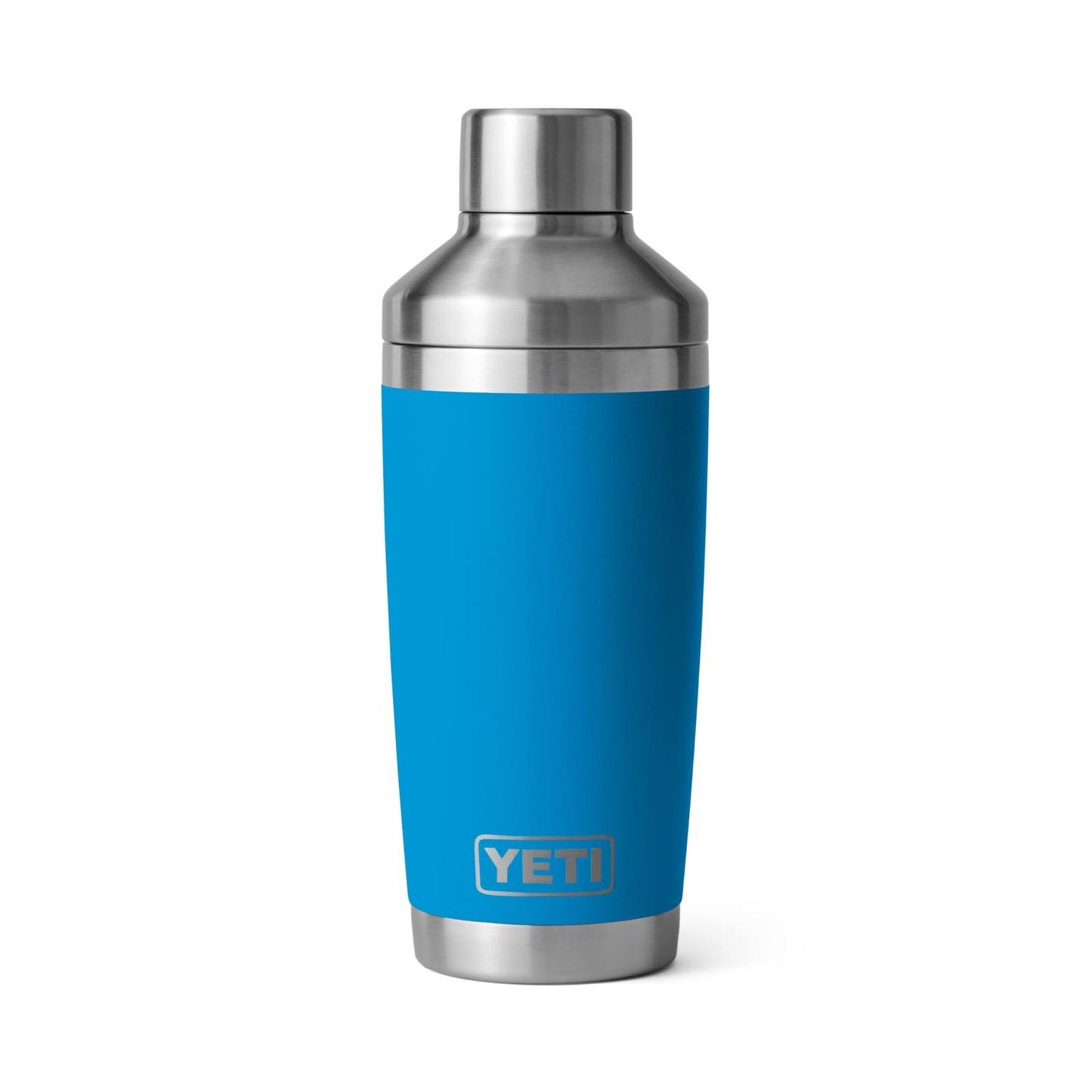 Yeti Rambler 20oz Cocktail Shaker with Twist on Cap Big Wave Blue