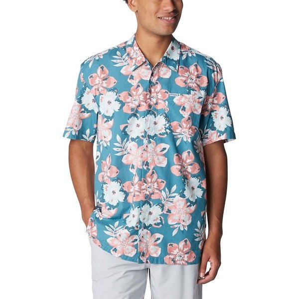 Columbia Men's PFG Trollers Best Button up Shirt