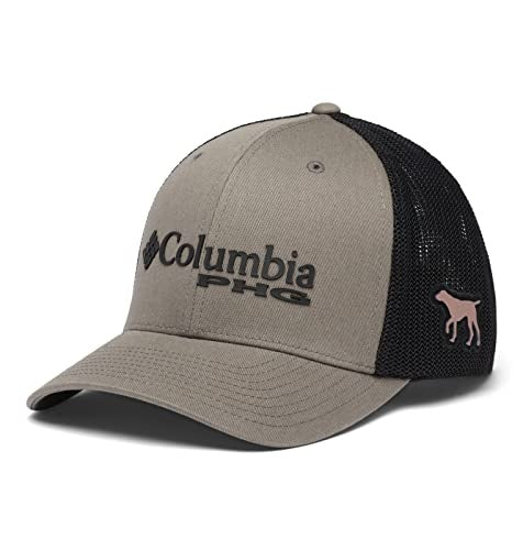 Columbia Unisex PHG Logo Mesh Ball Cap - High, Iron/Dog, Small/Medium