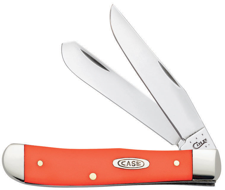 Case Trapper Folding Knife Stainless Steel Clip and Spey Blades