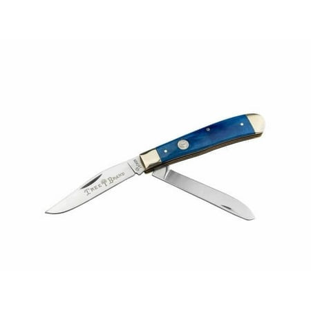Boker Traditional Series 2.0 Trapper Pocket Knives Blue Bone