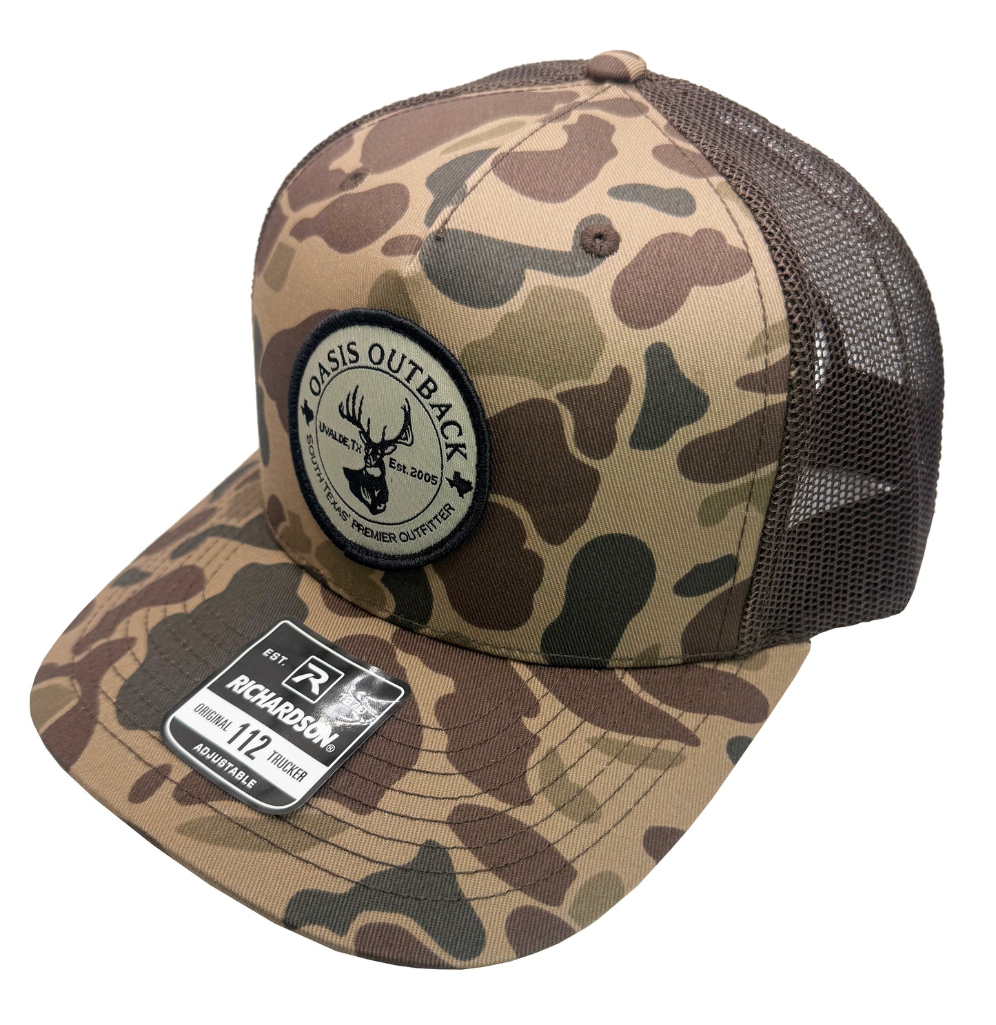Oasis Outback 112PFP Bark Duck Camo/Brown Hat