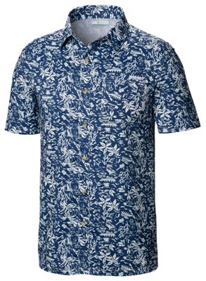 Columbia PFG Super Slack Tide Kona Print Camp Shirt for Men