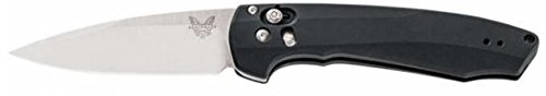 Benchmade Amicus Axis Flipper Th Std Fine Edge Drop-point Satin Blade Knife 490
