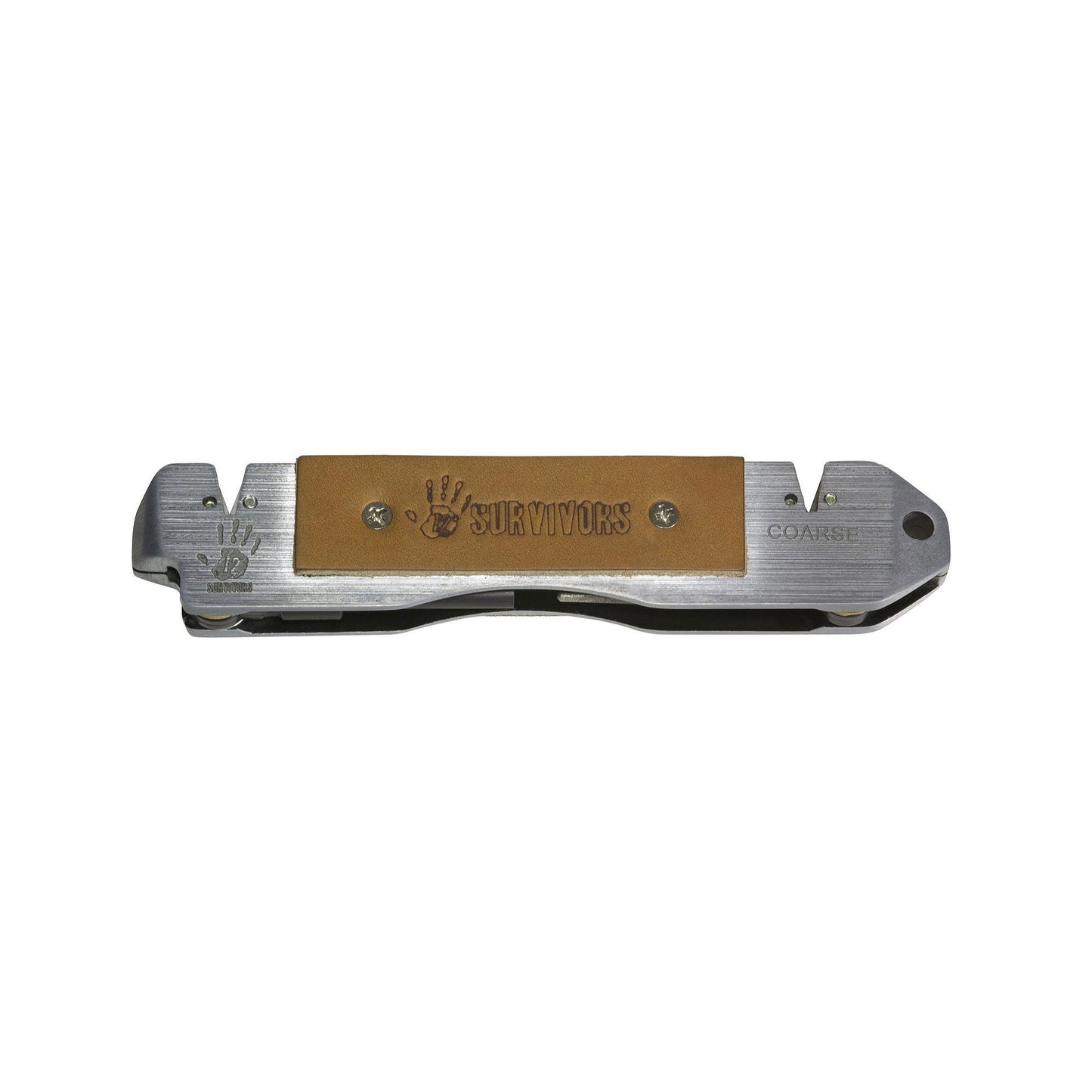 12 Survivors TS76001 Sharp & Spark Tool; Brown - Small