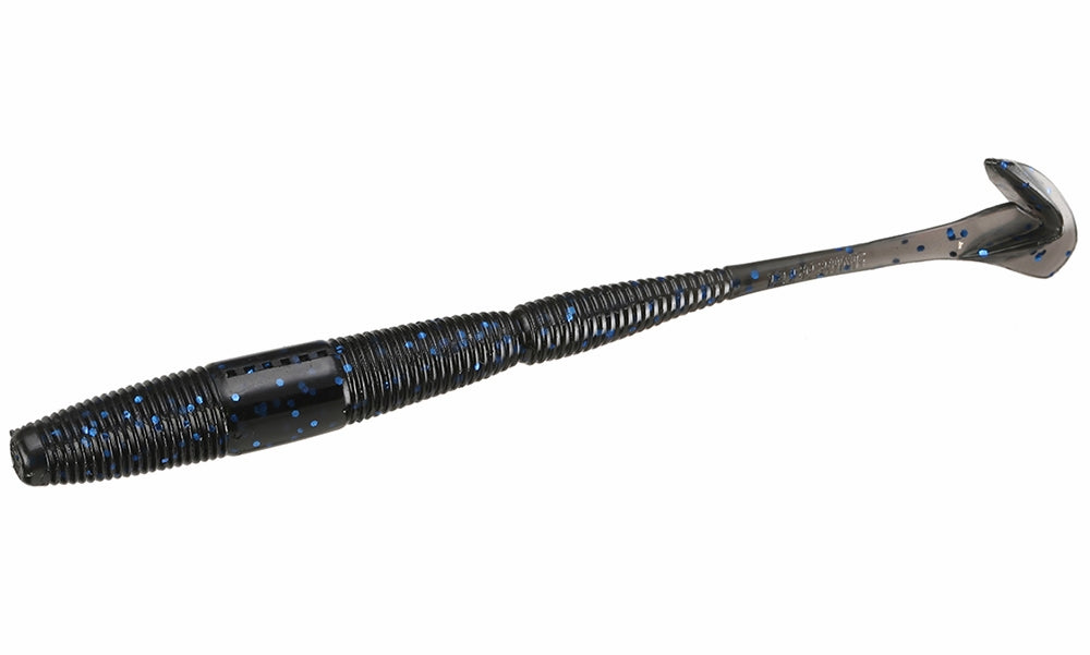 13 Fishing Ninja Swimming Worm - 5.5in - Blackberry Cobbler