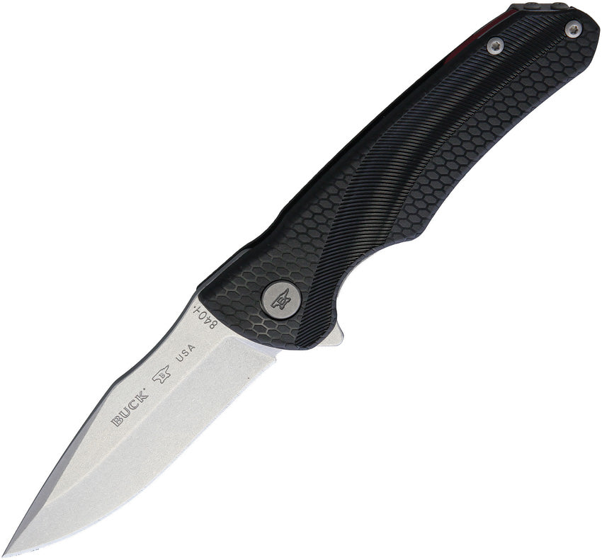 Buck Knives 840 Sprint Select Folding Knife 3.125in 420HC Steel Black Glass Filled Nylon Handle 0840BKS1
