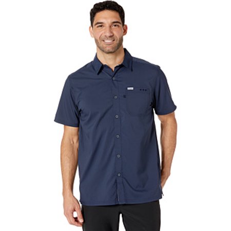 Columbia Men's Slack Tide Camp Shirt UPF 50, Short Sleeve