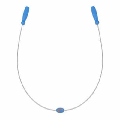 Costa Halyard Wire Retainer, Silver/Blue - HY 18