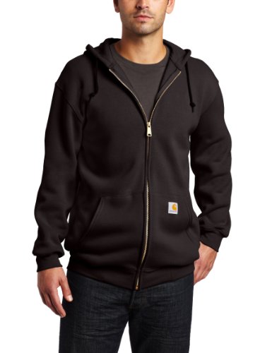 Carhartt Men's Cotton/Polyester Midweight Hooded Zip-Front Sweatshirt
