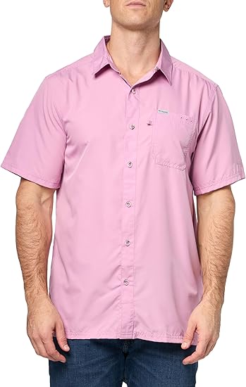 Columbia Men's Slack Tide Camp Shirt UPF 50, Short Sleeve