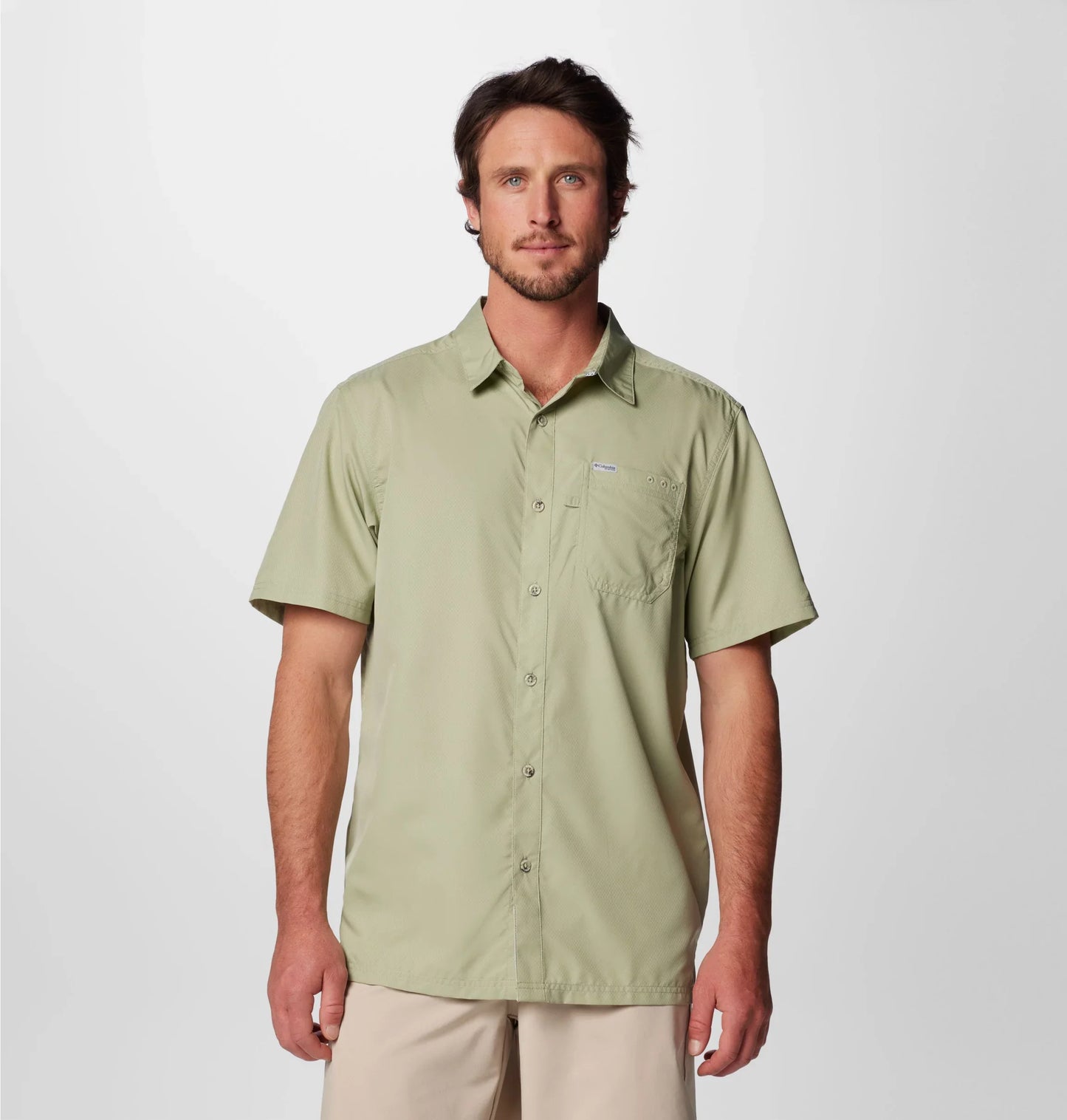 Columbia Men's Slack Tide Camp Shirt UPF 50, Short Sleeve