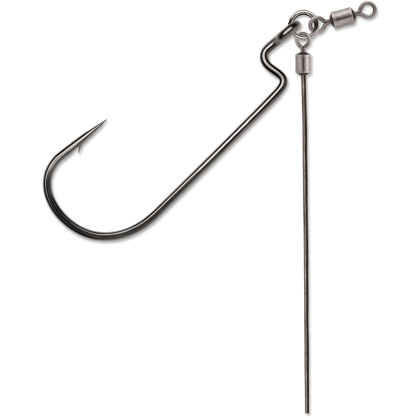 VMC Tokyo Rig Heavy Duty Worm Black Nickel #4/0 Multi One Size
