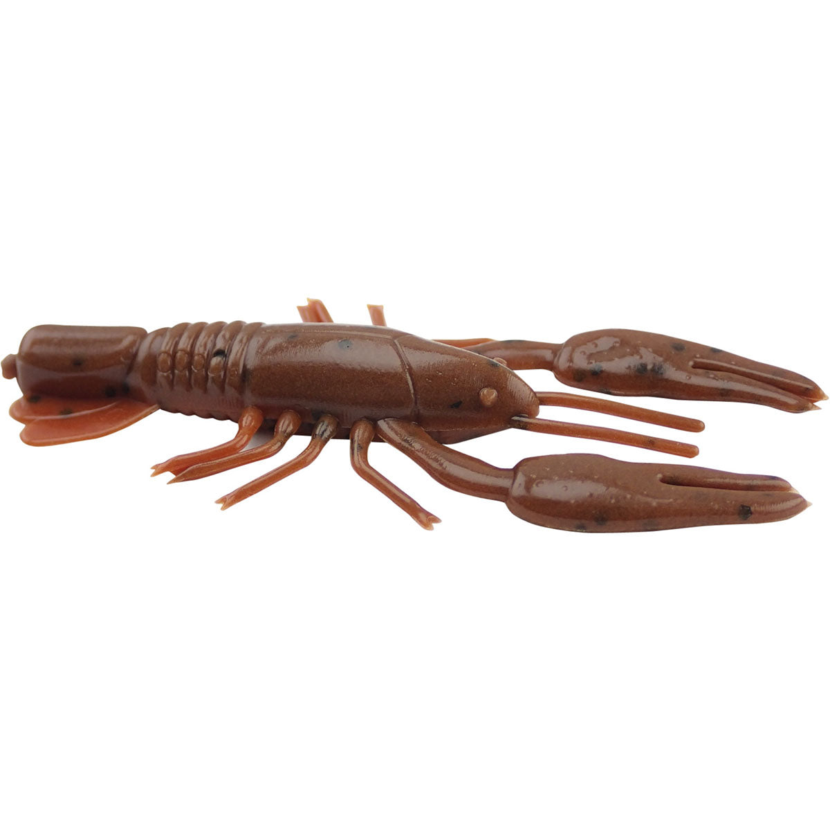 Yum YNC2360 2 in. Dark Brown & Red Ned Craw Fishing Lure - Pack of 8