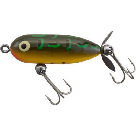 Heddon Tiny Torpedo Topwater Bullfrog 1 7/8 1/4 Oz.