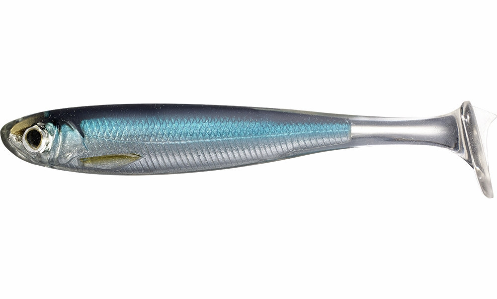 LIVETARGET Slow-Roll Shiner Paddle Tail Swimbait