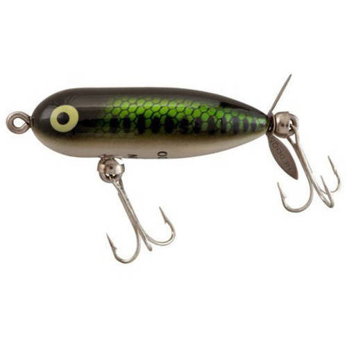Heddon Baby Torpedo Topwater Baby Bass 2 1/2 3/8 Oz.