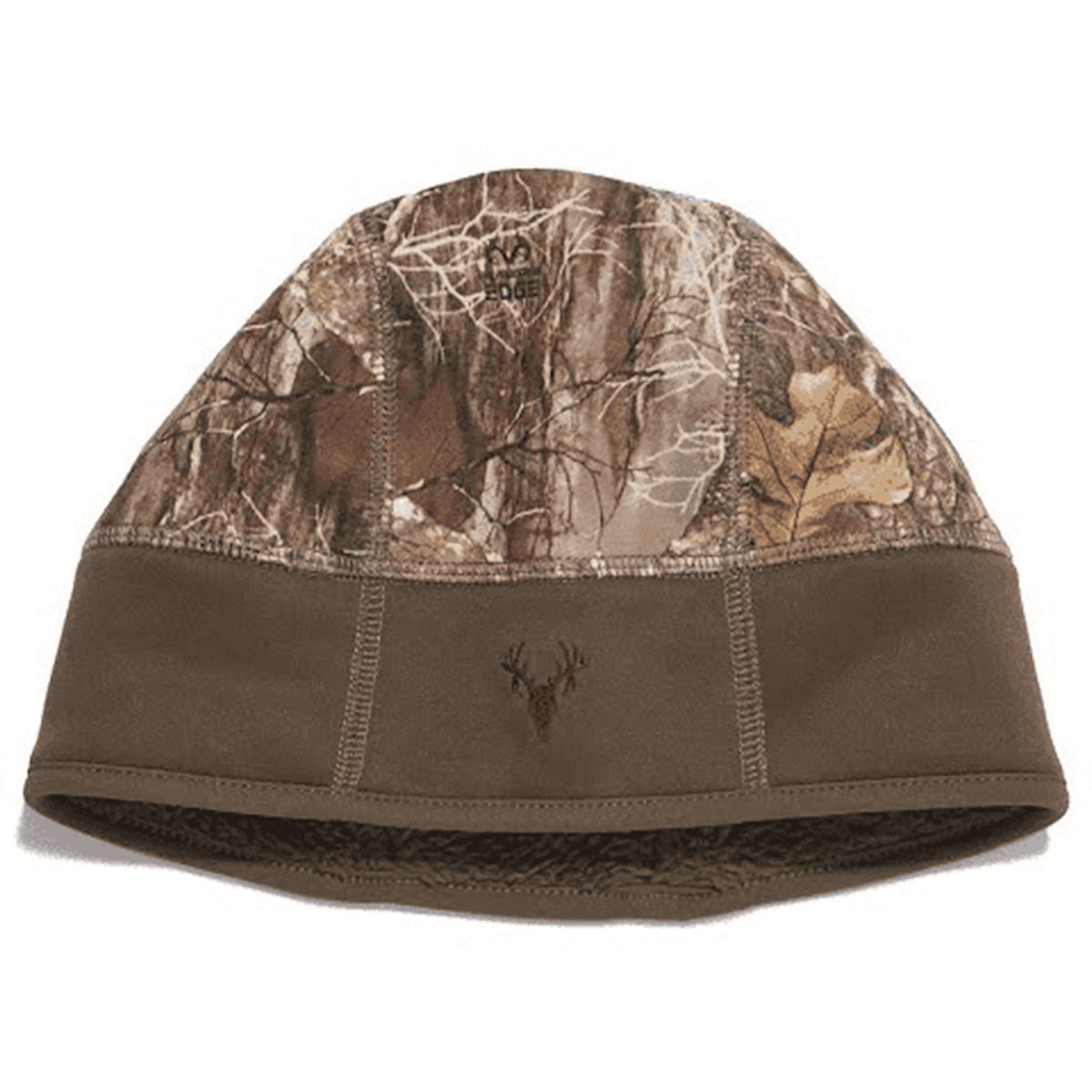 Ladies' Valkyrie Stretch Fleece Ponytail Beanie, Monkey Fleece Earband Lining, Osfm, Realtree Edge