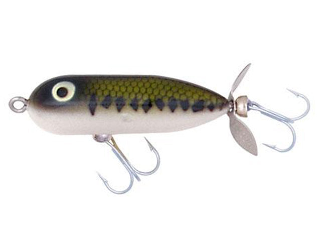 Heddon Tiny Torpedo Topwater Baby Bass 1 7/8 1/4 Oz.