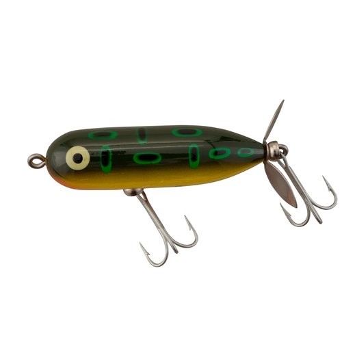 Heddon Baby Torpedo Topwater Bullfrog 2 1/2 3/8 Oz.