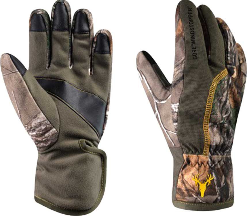 Hot Shot Men's Antelope Windstopper Gloves, Large, Brown
