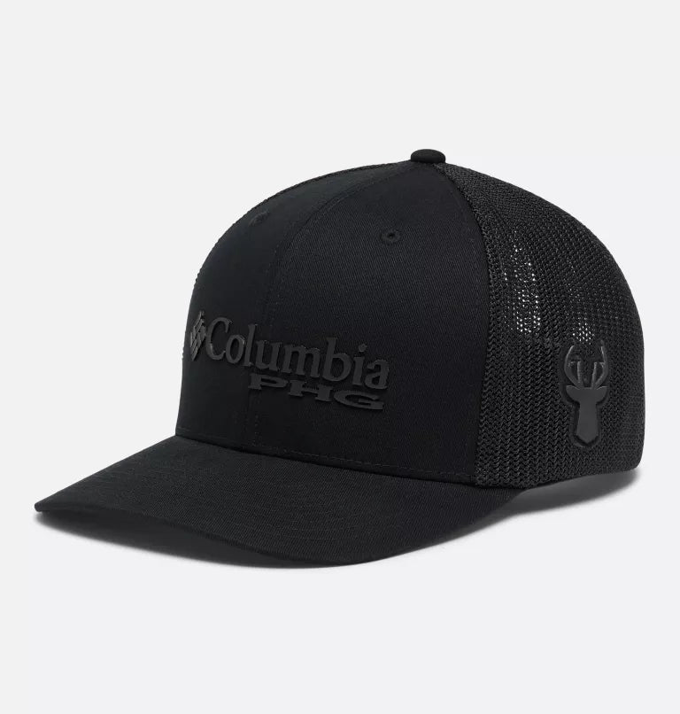 Columbia Columbia Mesh Snap Back Light Camel Dark Stone Mt Hood Circle Cappelli e berretti