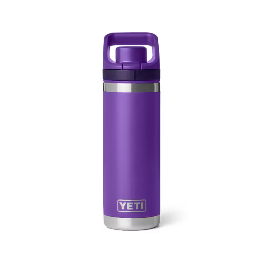 YETI - Rambler 18oz Water Bottle w/Color-Matched Flip Chug Cap - Pace Purple