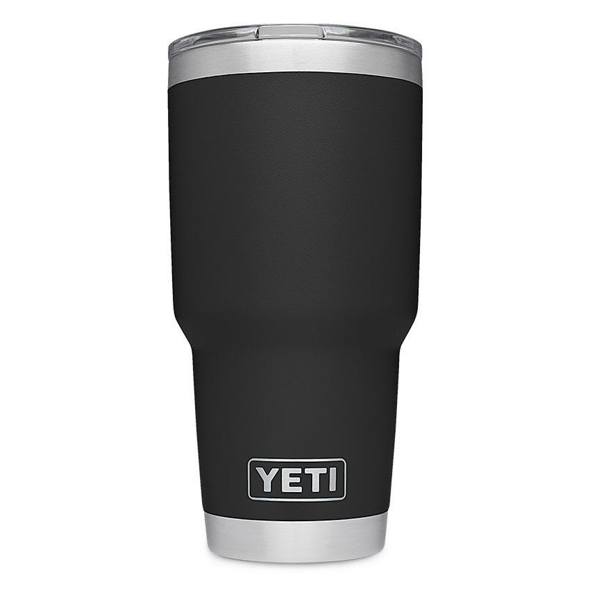 Yeti Rambler 30oz Black Tumbler