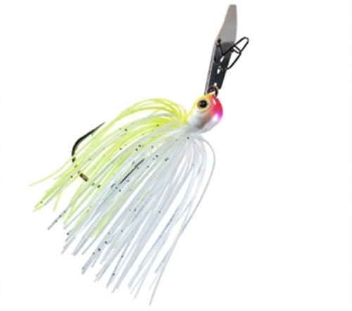 Z-Man CBJH12-01 Jack Hammer Chatterbait 1/2oz White (1 Pack)