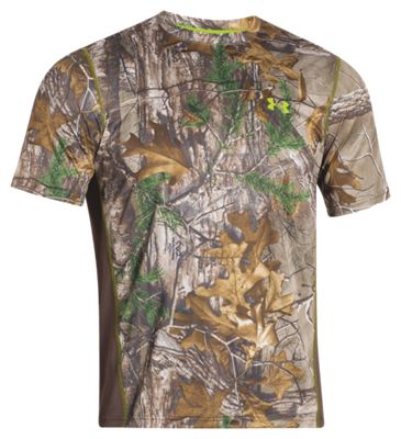 Under Armour UA NuTech Short-Sleeve Shirt for Men - Realtree Xtra - M