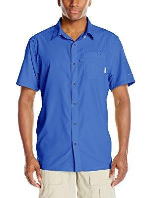 Columbia Men's Slack Tide Camp Shirt UPF 50, Short Sleeve