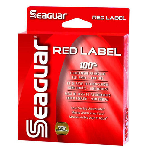 Seaguar Red Label 100% Fluorocarbon Fishing Line 20lbs 175yds Break Strength/Length