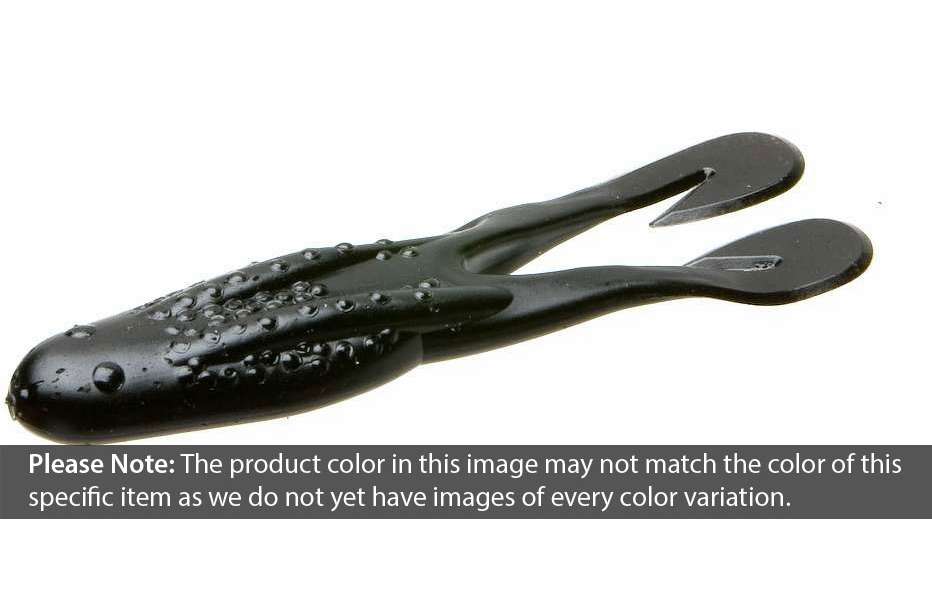 Zoom Horny Toad White 4.25 5Pk Soft Baits