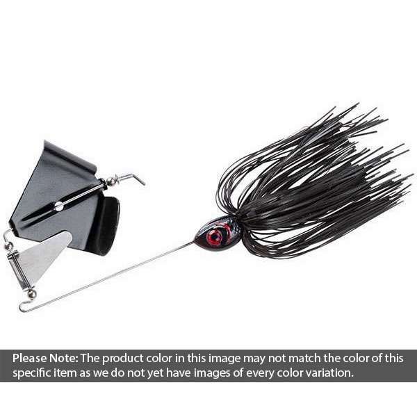 BOOYAH Buzz Fishing Lure Buzzbait One Blade White S W White Shad 1/2 Oz