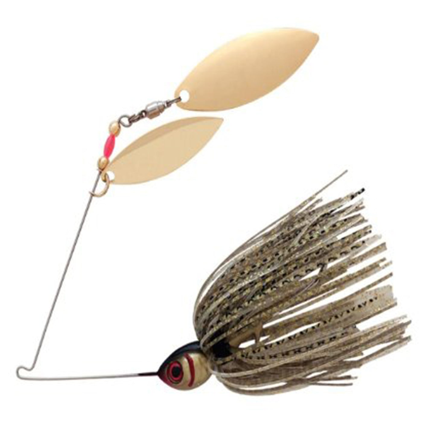 Booyah Tandem Blade Spinner Bait 3/8oz Gold Shiner