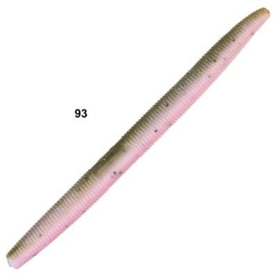 Yamamoto Baits Senko 5in Worm 10 Pack Smoke with Purple & Hologram Laminate