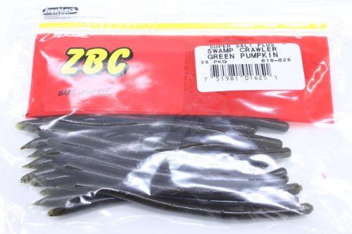 Zoom Swamp Crawler 5.5 Green Pumpkin 25pk