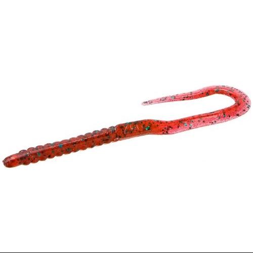 Zoom U-Tale Worm 6 in. Red Bug