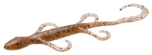 Zoom Lizard Fishing Bait Pumpkin 9-pack Soft Baits