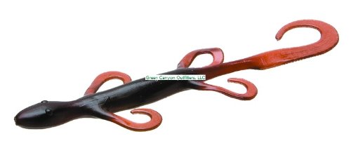 Zoom Lizard 6 Inch Fishing Lure 9 per Package Scuppernong