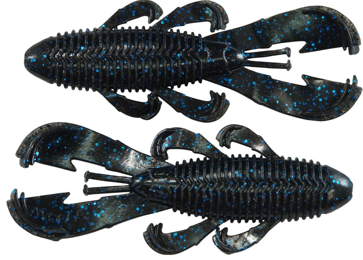 Googan Baits GBB-33-BLB Bandito Bug 3.3 Black Blue Flake
